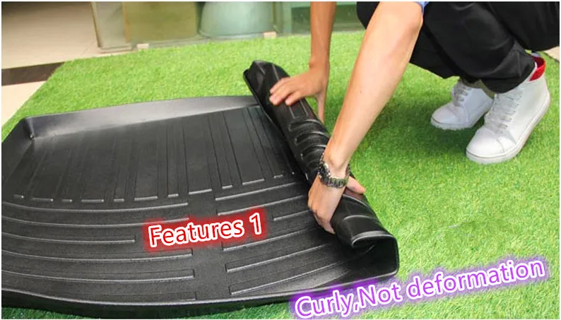 High quality! Special car trunk mat for Audi A3 Limousine 2017-2013 waterproof durable cargo liner boot carpets Free shipping |