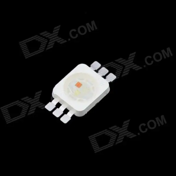 50 шт./лот DIY Высокая мощность 3 Вт RGB LED чип бусины модуль излучатель диод