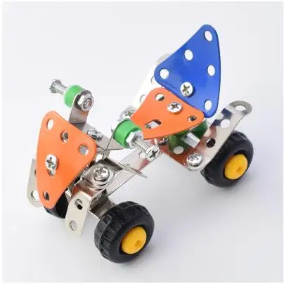 Бесплатная доставка DIY Детская Металлическая сборная игрушка модель творчество