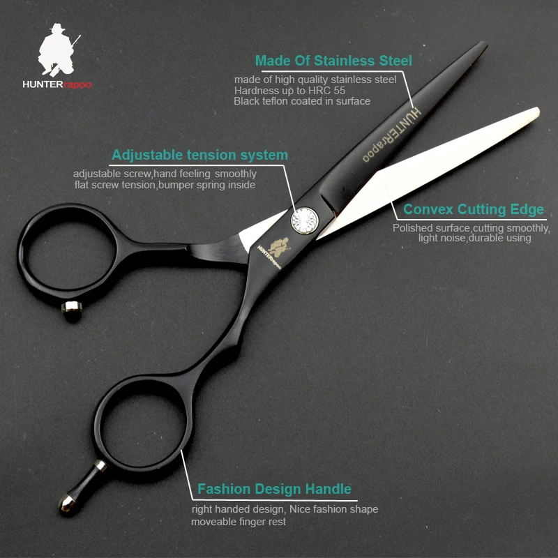 Японские Профессиональные Парикмахерские ножницы HT9122 30% скидка|thinning scissors|hairdressing