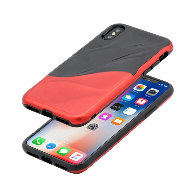 Fashion Hybrid Armor PC+TPU Phone Case For iPhone X XS Colorful Patterned Shockproof Back Cover 7 8 6 6s Plus Capa |