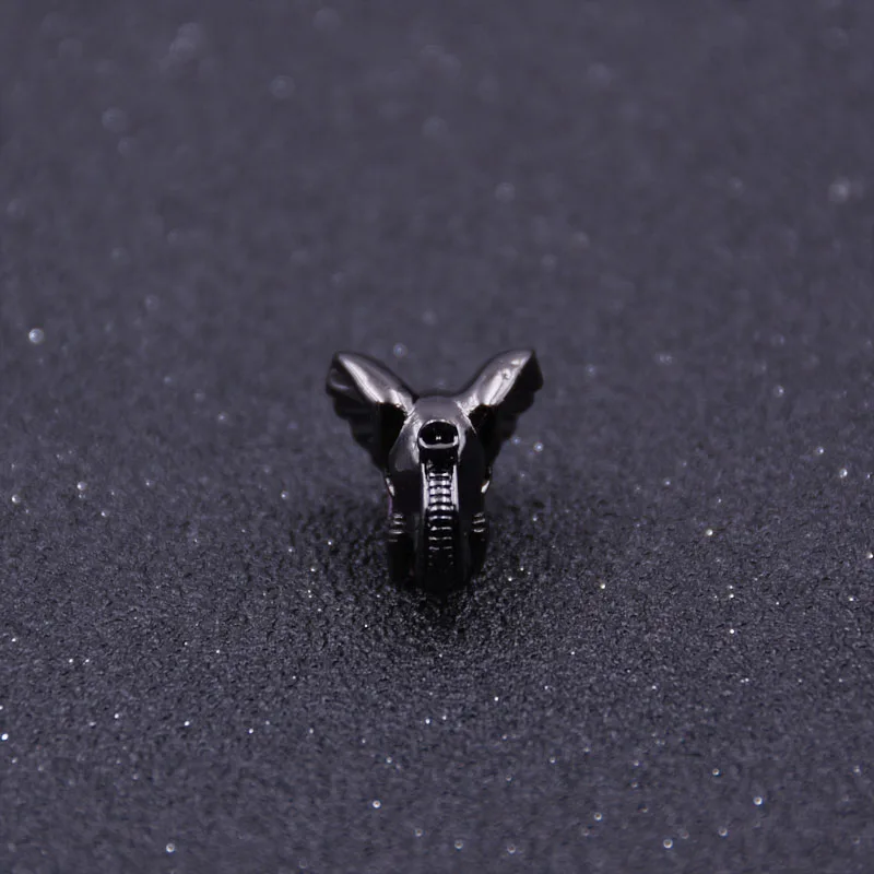 Kang hua 2019 проложить циркония CZ голова слона аксессуары ювелирные изделия DIY