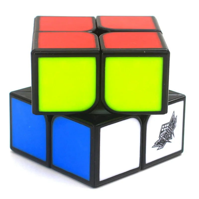 SHENZHOU Cube 2X2X2 скоростной Карманный стикер головоломка куб профессиональные