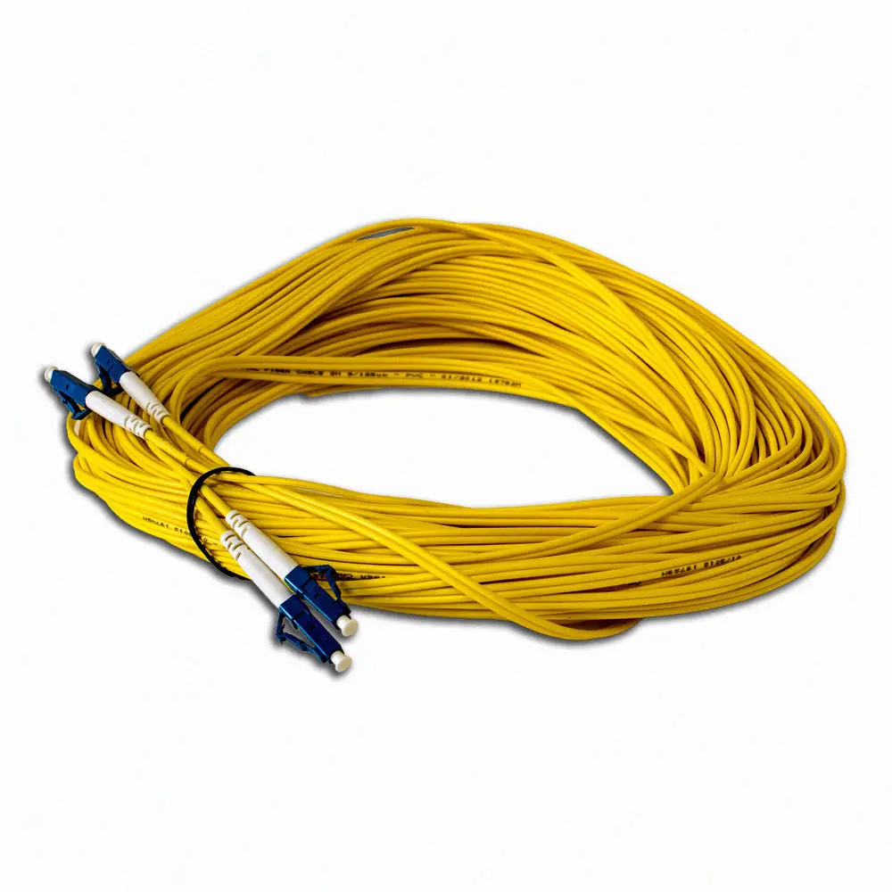 LC-LC дуплекс 9/125 одномодовый волоконно-оптический соединительный кабель шнур