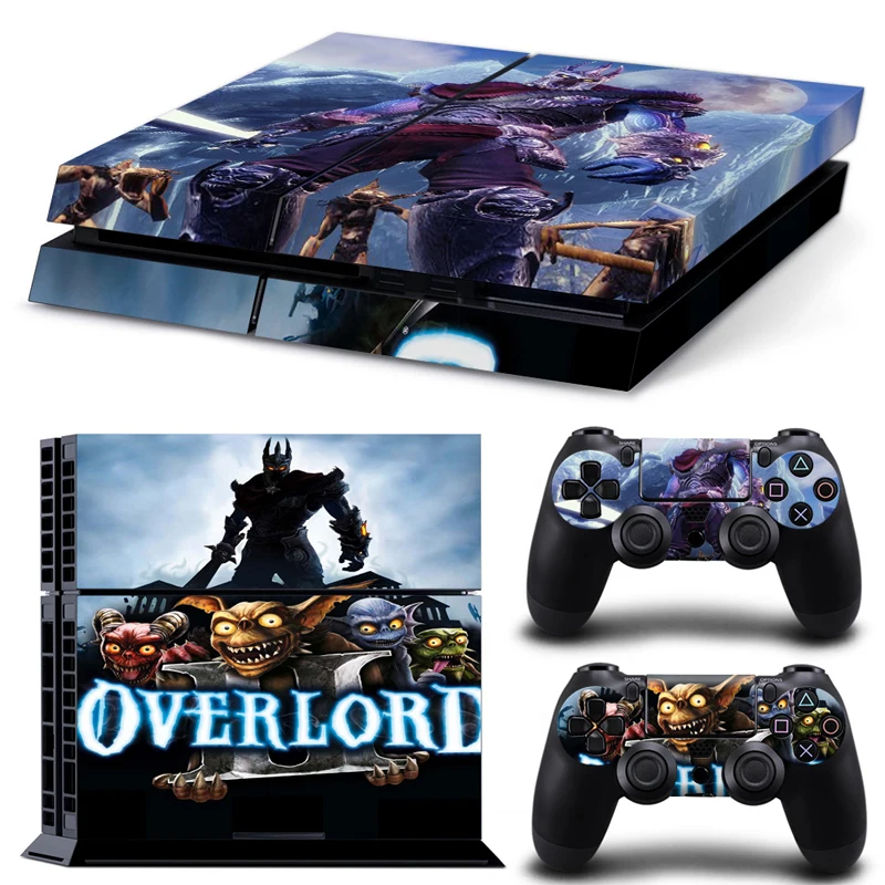 Новая Кожа повелителем видео игры для PS4 Playstation 4 наклейки прохладный мода этикеты