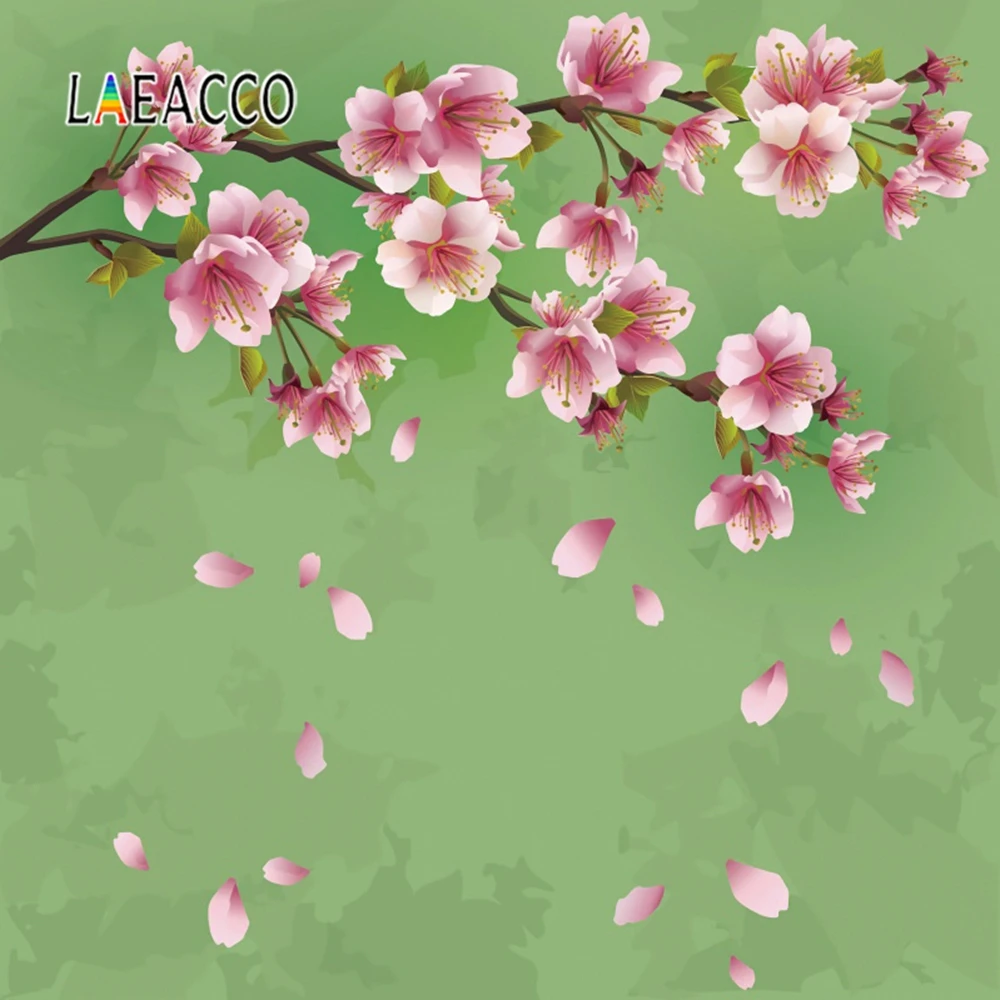 Laeacco Dreamy Цветы Лепестки натуральные постеры фотографический фон Сцена