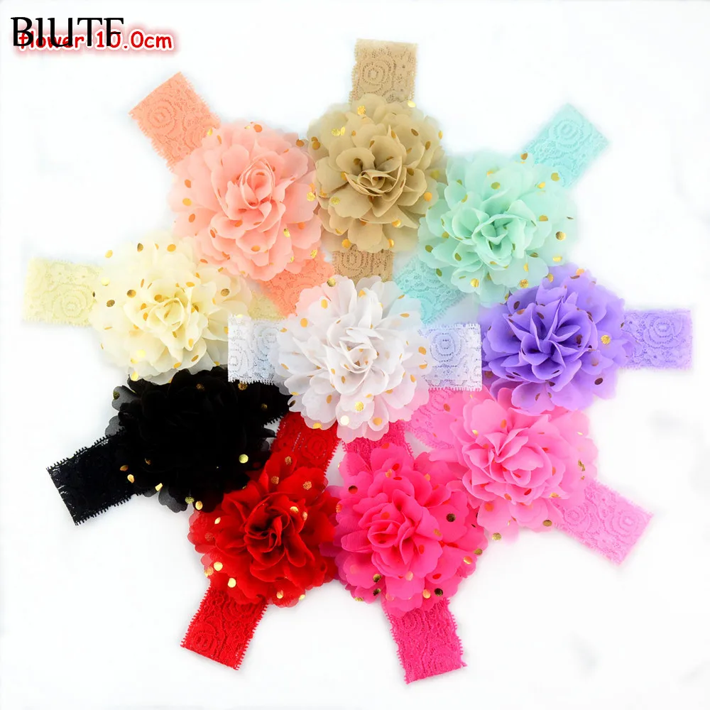 Розничная продажа 1 шт. только аксессуары для волос детская эластичная кружевная