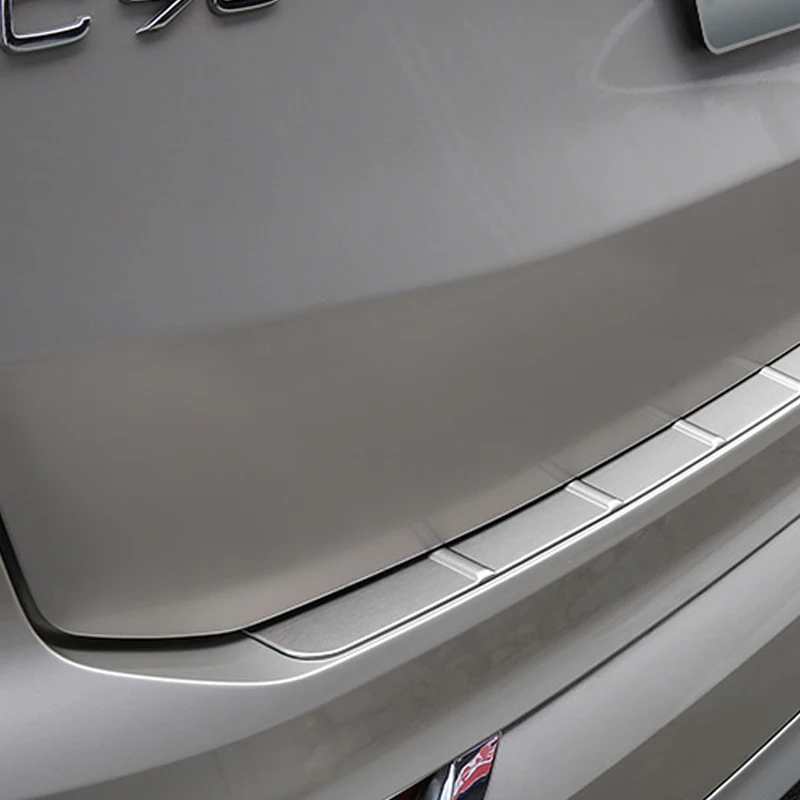 Для volvo XC90- из нержавеющей стали заднего бампера протектор Подоконник пластины гвардии покрытие автомобиля Средства для укладки волос 1 шт