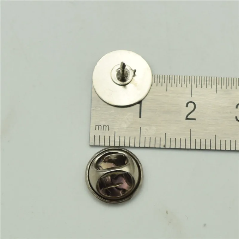 100 шт. 12 мм высокое качество медный материал Золотой/Серебряный цвет основа для