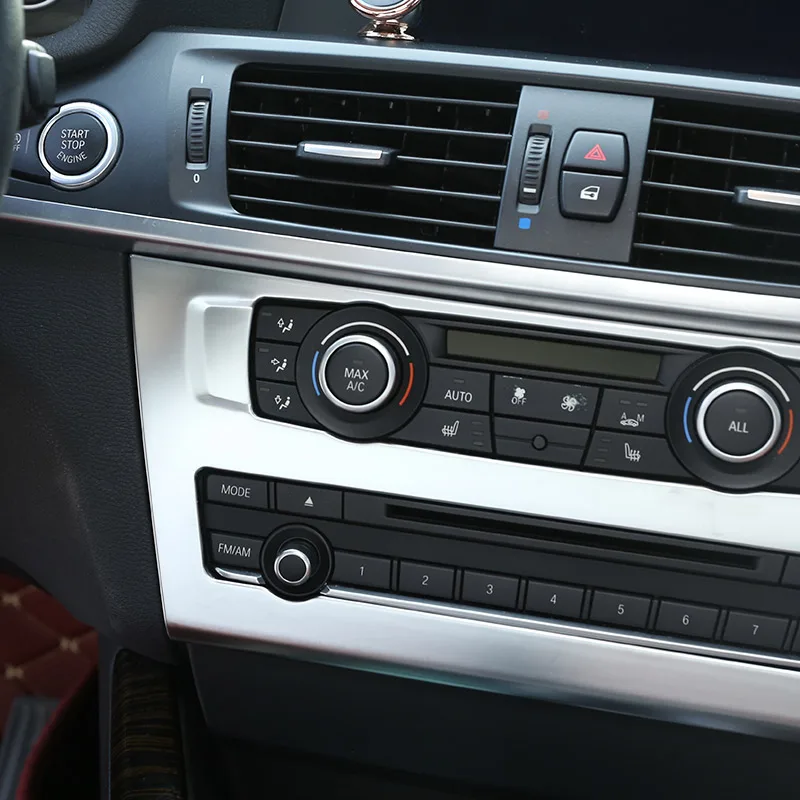 Для BMW X3 F25 2011-2016/X4 F26 2014-17 автомобильный Стайлинг ABS матовая хромированная