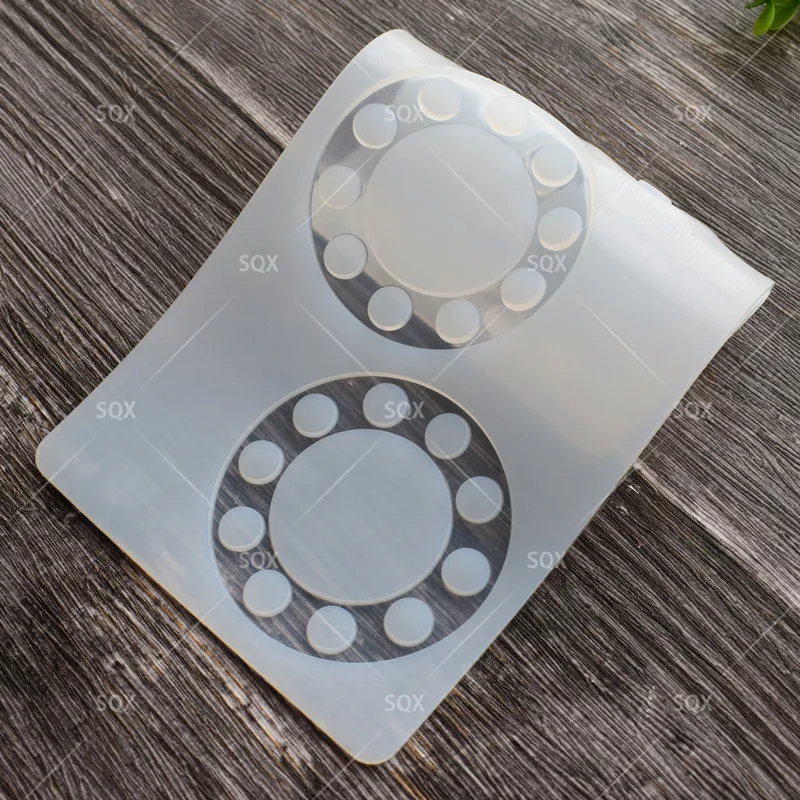 Силиконовая форма для шоколада в форме круглого подшипника выпечки инструменты