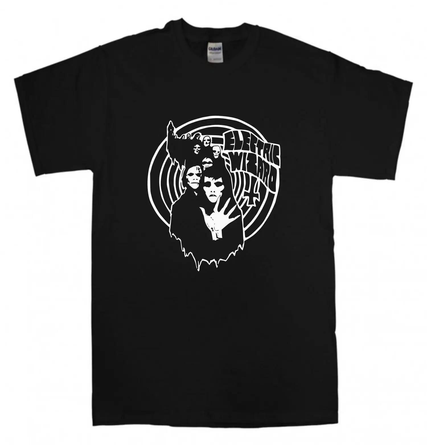 Electric Wizard футболка новый черный Doom Metal S 3XL Stoner осадка сна 2018 Новый Для мужчин