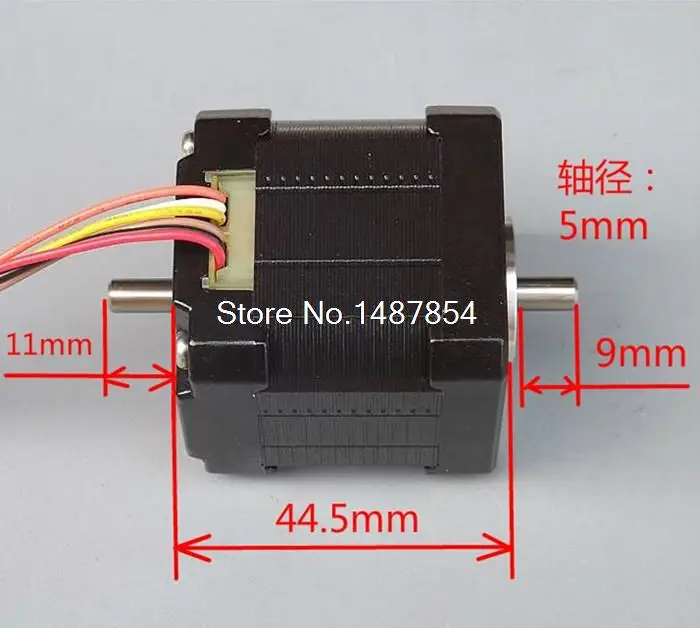 Nema 17 42 японский шаговый двигатель Shinano / torque двигатель/0.45N/1 8