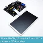 Комплект для разработки FPGA ALTERA Cyclone IV EP4CE6 EP4CE10 Board + USB Blaster + 7-дюймовый TFT LCD + 16-битный VGA + OV7670