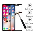 3D стекло для iphone X, закаленное стекло для iphone 7 Plus, Защитное стекло для iphone 8 Plus, Защита экрана для iphone X, стекло для iphone7
