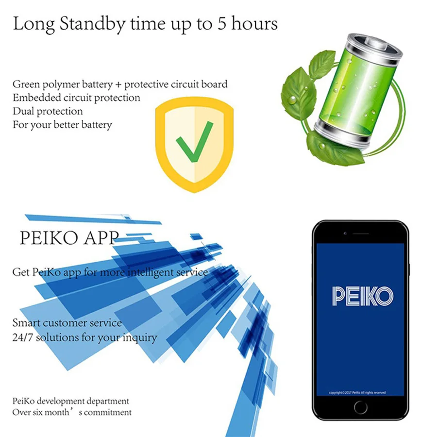 Volemer русский язык Peiko 16 Язык s интеллектуальные Беспроводной Bluetooth перевести