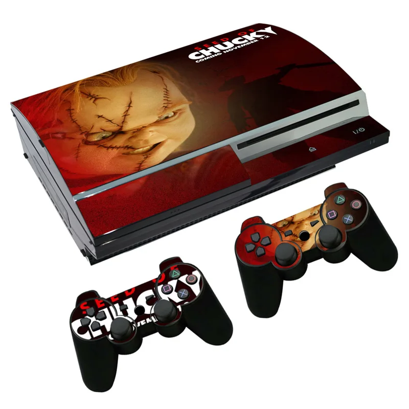 Кожа Стикеры наклейка для PS3 жира Игровые приставки 3 консоли и контроллеры шкуры