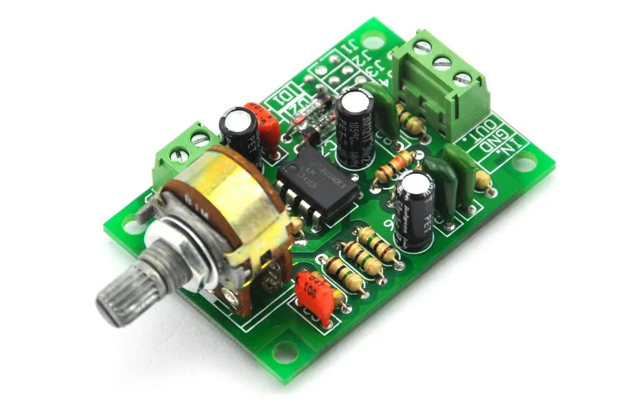 Плата модуля создания эффекта искажения гитары мягкое искажение Германия 1N270.|board