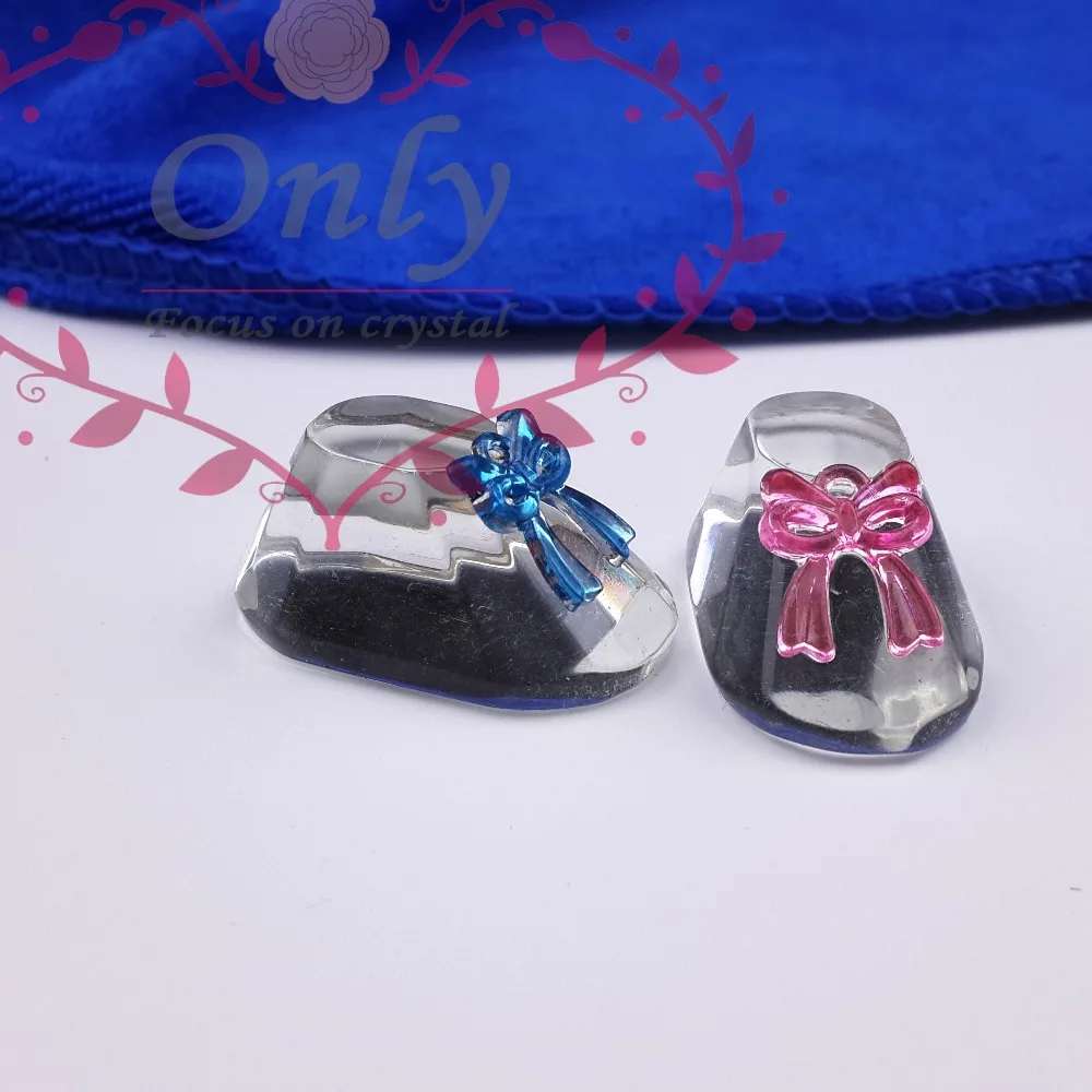 30 шт./лот Хрустальная Обувь Детский душ Крещение подарки для вечеринки подарок