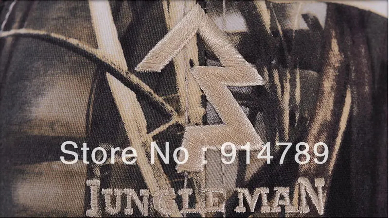 Бейсболка в стиле джунглей Мужская тактическая Кепка пейнтбола с изображением