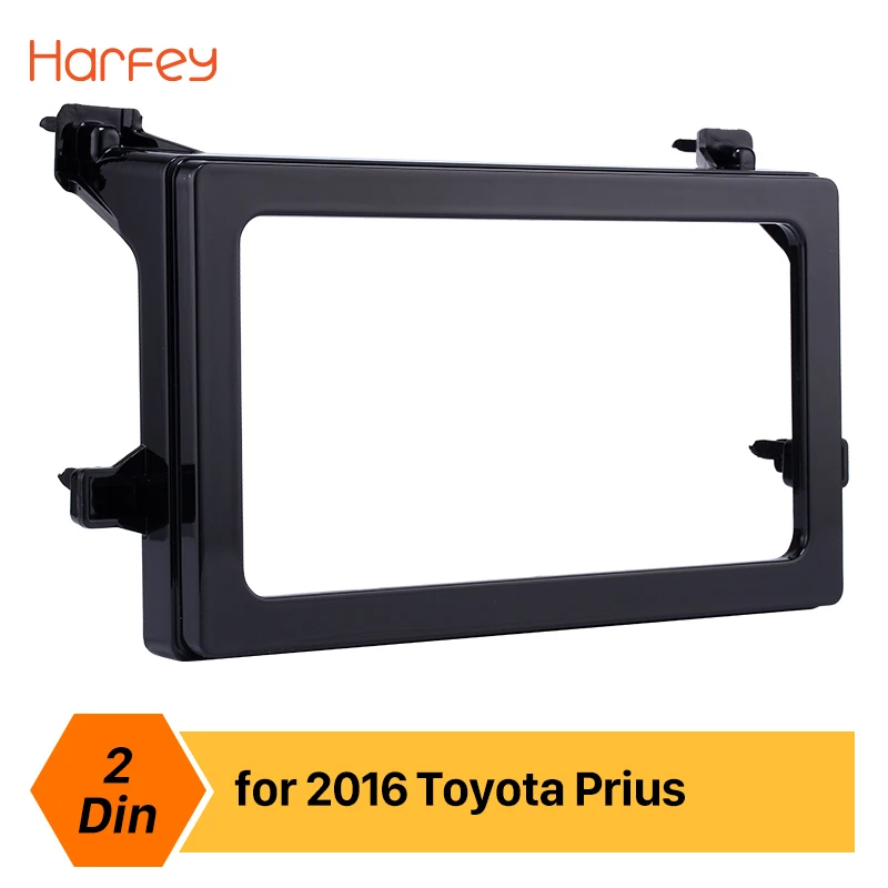 Harfey 202*102 мм двойной Din автомобильный Радио фасции Для 2016 Toyota Prius Авто аудио стерео