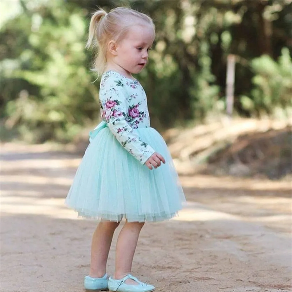 LILIGIRL/платья для девочек Одежда новорожденных фатиновые праздничные платья пачки