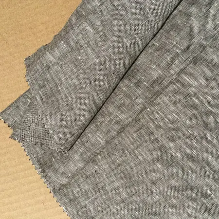 40 yarn dyed brown Пряжа окрашенная в полоску французский льняной ткани 280 см ширина используется для льняных постельных принадлежностей льняная занавеска - Цвет: 40 yarn dyed brown