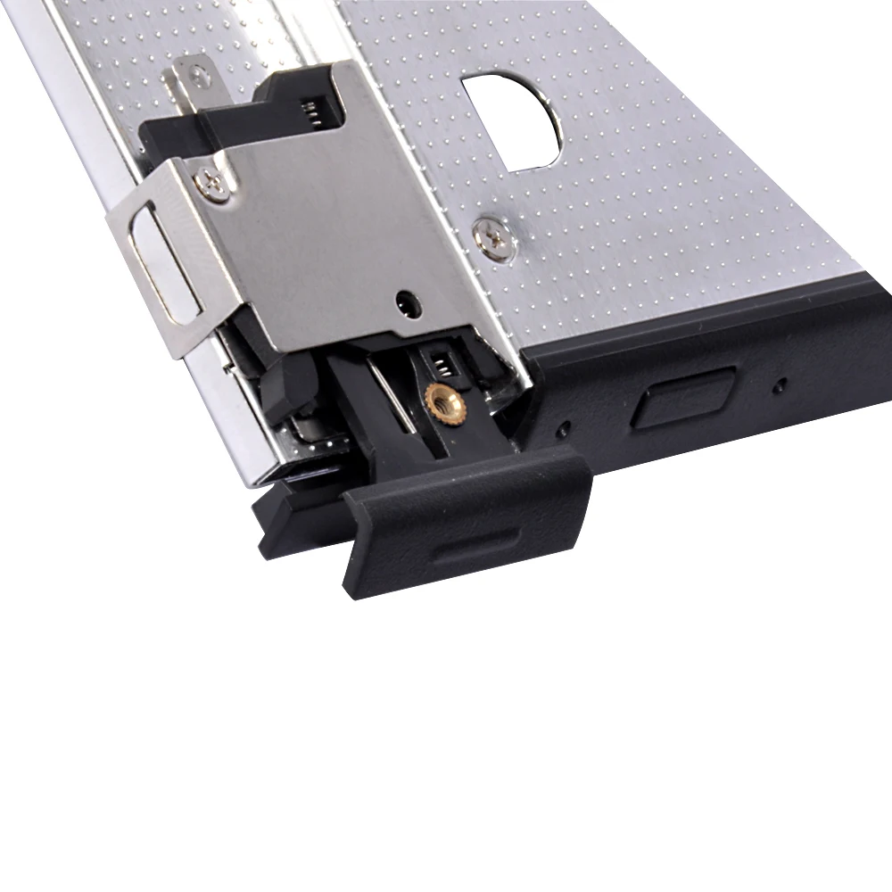 Sunvalley 2nd HDD Caddy 9,5 мм SATA To SATA алюминиевый SSD чехол для DVD CD-ROM чехол для ноутбука Dell E6440