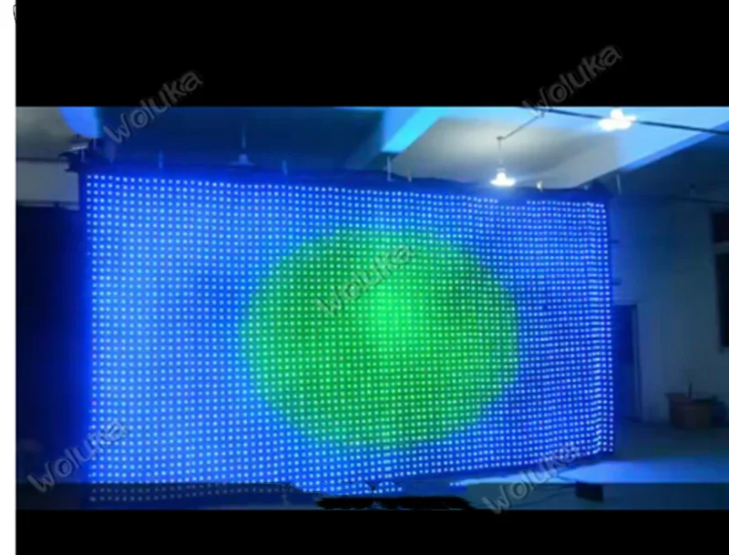 Светодиодная занавеска для видео P7 3*4 м со звездами светодиодный фон сцены с RGB