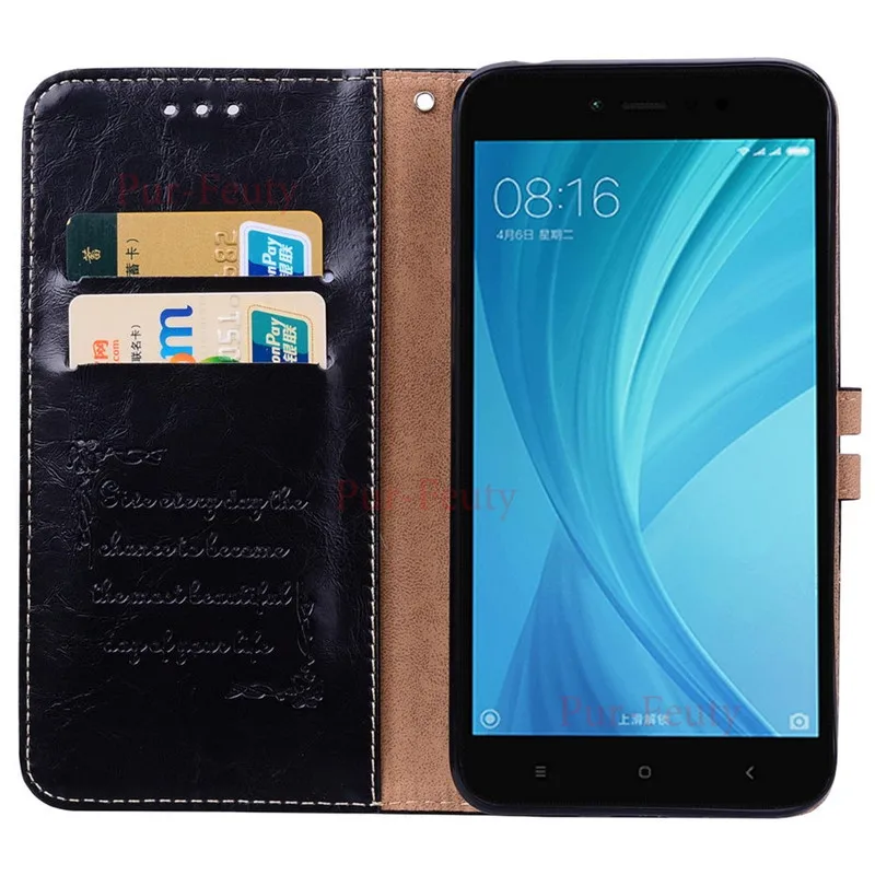 Чехол для Xiaomi Redmi Примечание 5A Prime Y1 MDG6S(32 64 ГБ), мягкий кожаный чехол-кошелек для телефона Xiao mi Red mi Note5A Prime, сумка