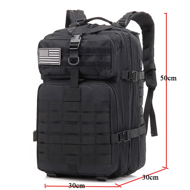 TACVASEN мужской рюкзак 900D нейлон прочный Molle Военная армия рюкзаки 45L штурмовой Страйкбол Рюкзак Поход Охота сумки мужские Новые