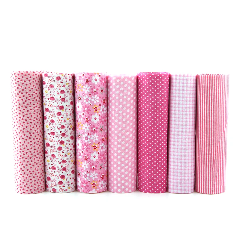 42 шт/лот простое лоскутное хлопчатобумажная ткань Quit тканевый набор для шитья DIY