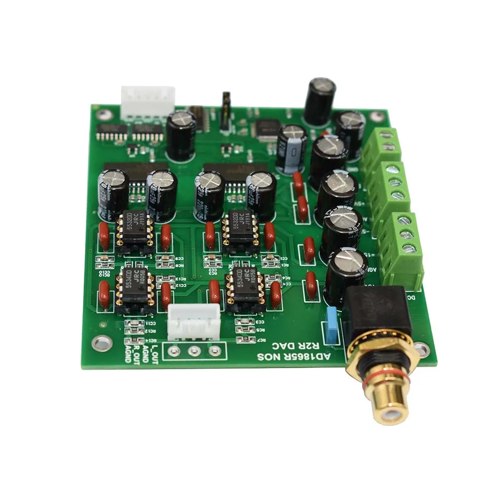 Lusya R2R декодер AD1865R NOS dac аудио декодирующая плата DC 15V T0490|Усилители мощности| |