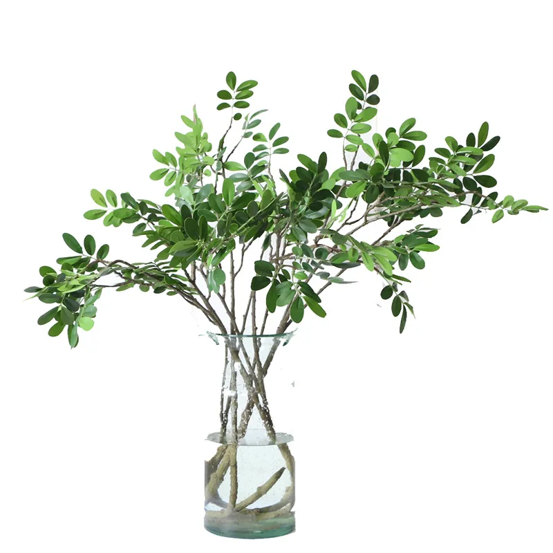 76 см имитация Эвкалиптового Масла цитрусовые листья искусственное дерево