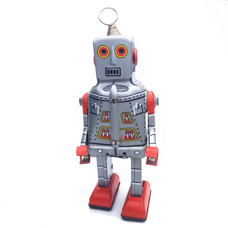 Винтажные детские игрушки оловянные роботы домашняя коллекция Ретро Ремесло MS386