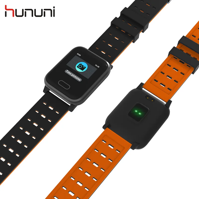 Новый умный Браслет Hununi HI16 спортивный фитнес трекер монитор сердечного ритма