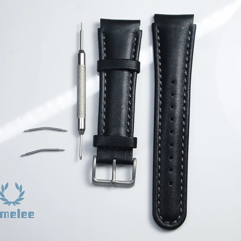 Натуральная кожа 22 мм ремешок для часов для SUUNTO X-LANDER Seiko аксессуары для часов