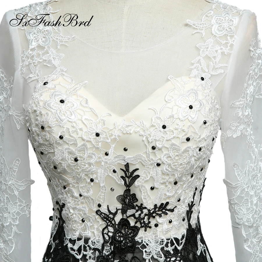Vestido De Festa Sweetheart Long Sleeves Mermaid With Appliques Tulle Party Elegant Evening Dresses Dress for Women | Свадьбы и