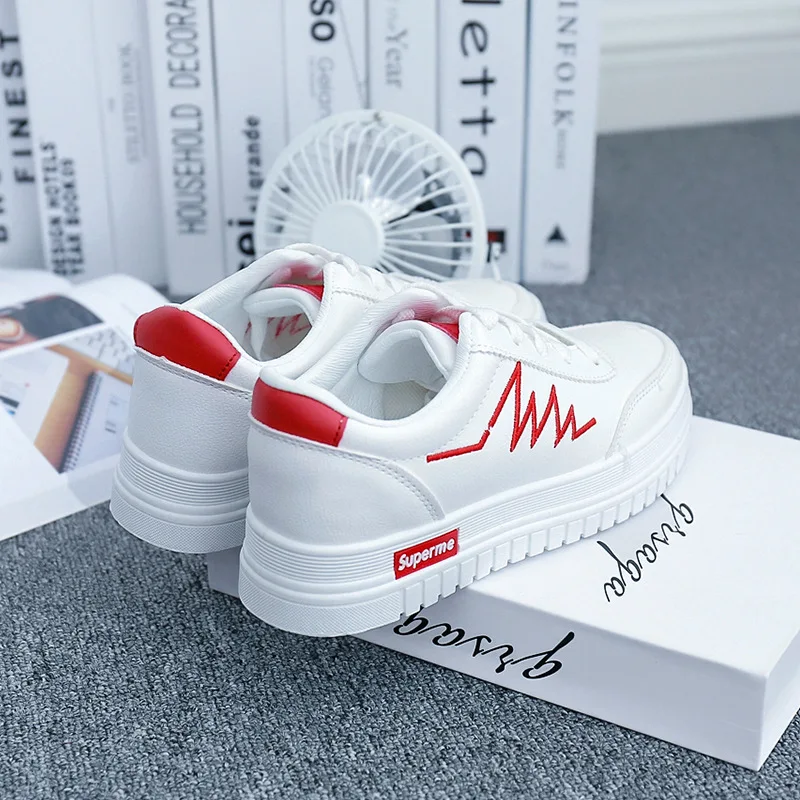 Tenis feminino/Женская обувь белые кроссовки spor basket zapatos de mujer женская на платформе sapato