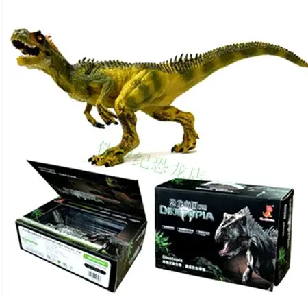 Цельная игрушка динозавр аллозавр Стегозавр модель тиранозавра бутик подарок