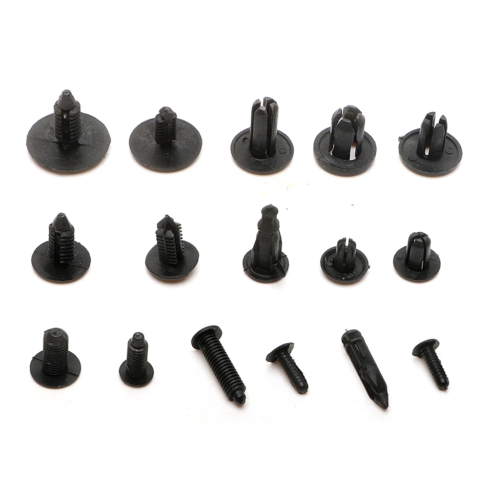 200 шт. смешанные автомобильные застежки зажимы для автомобильного бампера