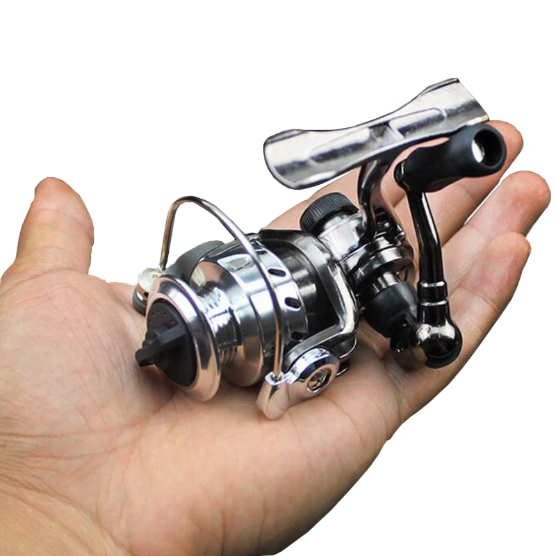 2018 мини Рыболовная катушка спиннинговая морская полностью Металлическая ультра