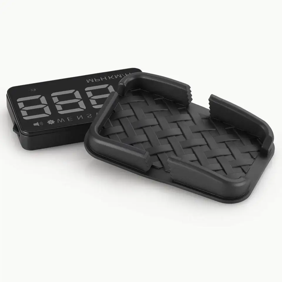 Китайский Лучший gps Hud Дисплей Автомобильный gps проекционный Спидометр лобовое стекло компас-одометр превышение скорости сигнализации с автомобильным адаптером