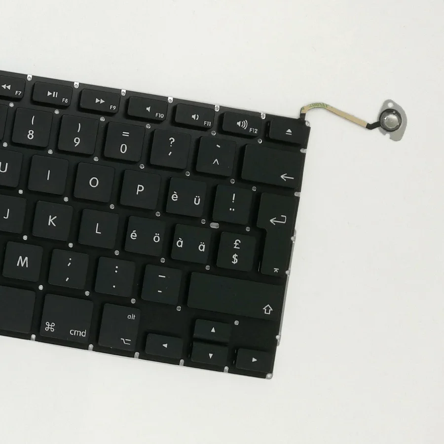 Новая замена швейцарской клавиатуры с винтом и инструментом для Macbook Pro 15 &quotA1286 2009