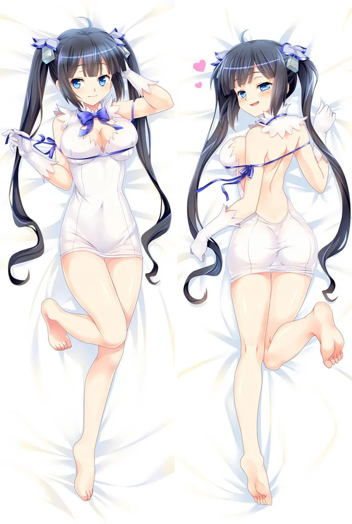 

Cute Japanese Anime Hestia Danmachi Otaku Dakimakura Hugging Body Pillow Cover Case Throw Pillowcases