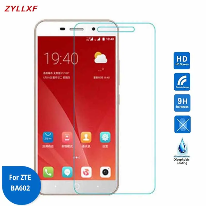 Для ZTE Blade BA602 закаленное стекло 5 дюйма 9H 0 26 мм Защитная пленка для экрана на BA 602