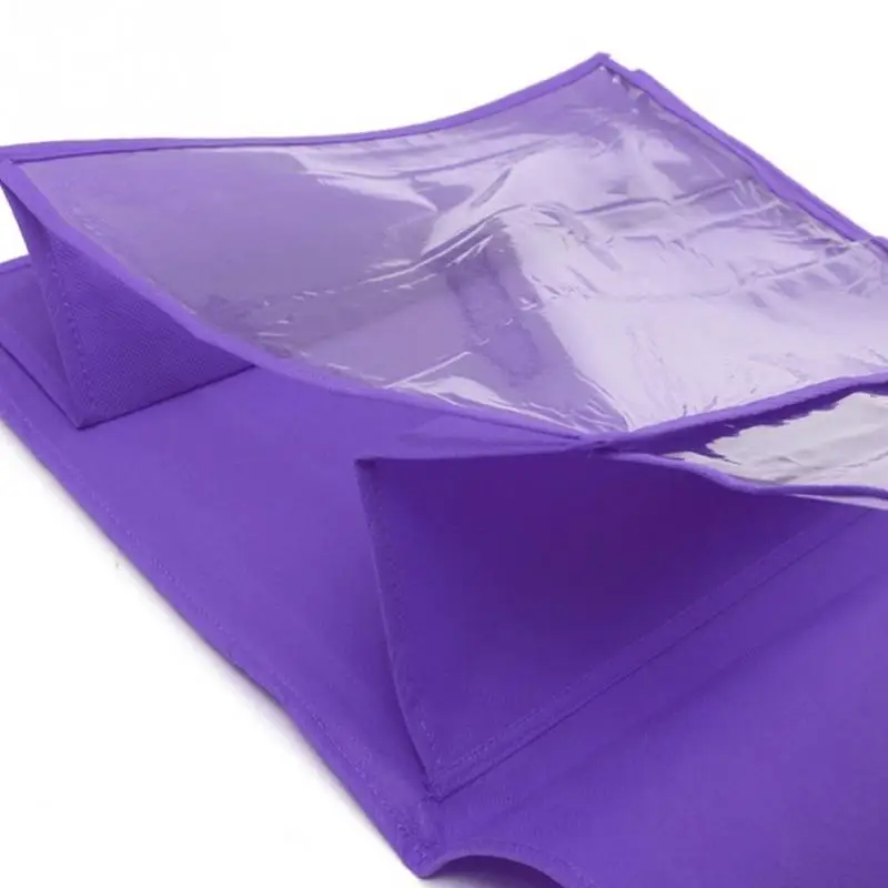 

6 Pockets Hanging Storage Bag Purse Handbag Tote Bag Storage Organizer Closet Rack Hangers 4 Color