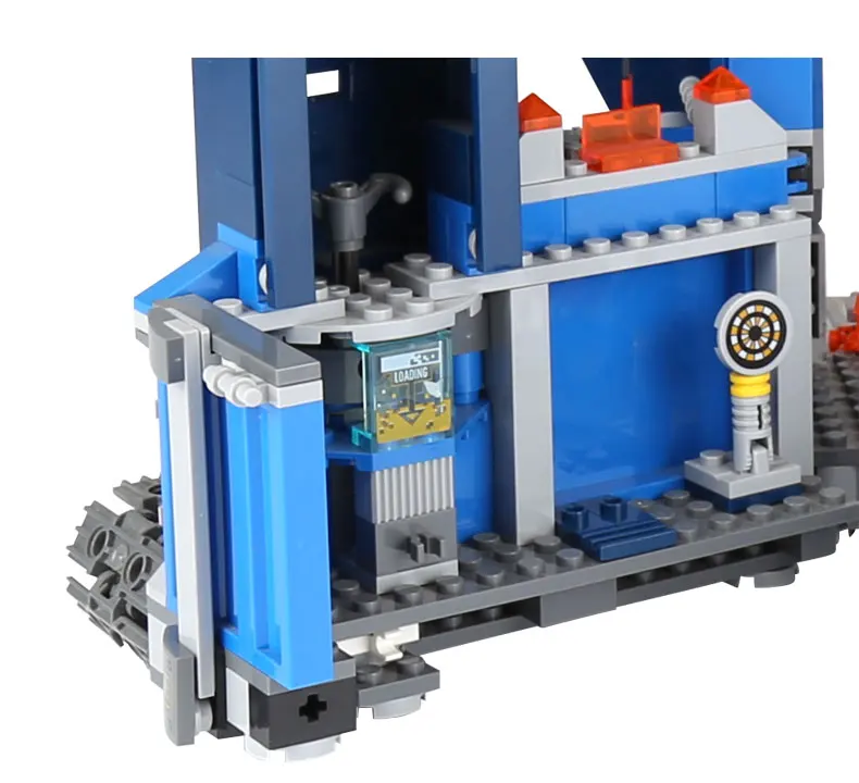 14006 Future Elements Рыцари механические мобильные крестообразные строительные блоки игрушки, совместимые с 70317 сборочные игрушки для детей, подарки