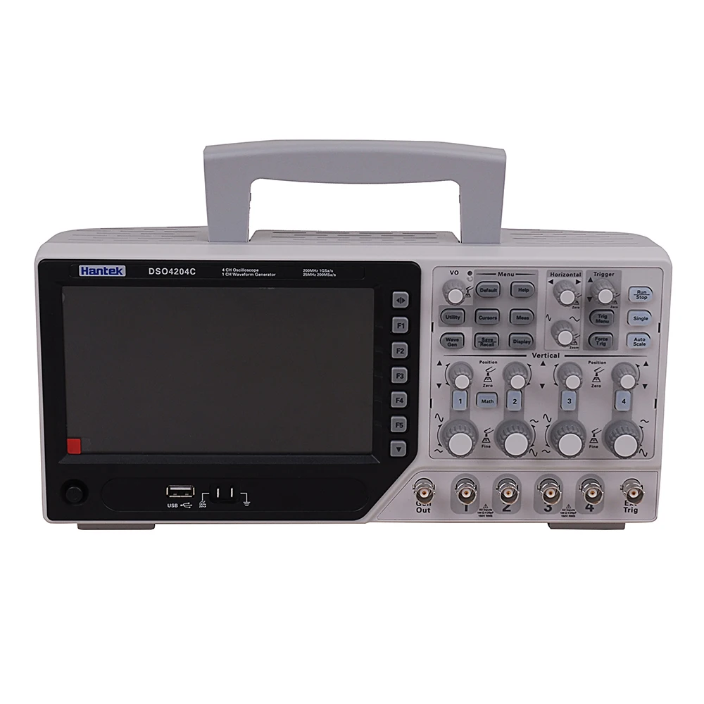 Hantek DSO4204C 4CH 1GS/s 80-250 МГц 4 канала 1CH arbnitary/функция генератор сигналов осциллограф DE shipping