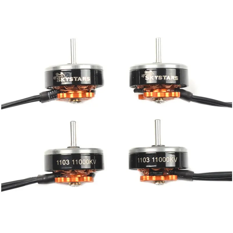 2/4 шт. skystars 1103 11000KV 1~ 3S Race Edition бесщеточный двигатель для дрона с дистанционным управлением с видом от первого лица Квадрокоптер запасные Запчасти аксессуары "сделай сам"